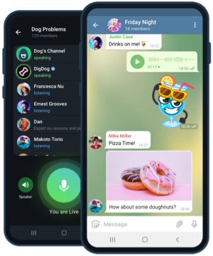 Telegram Android APK 10.14.2 sideload preview on a phone