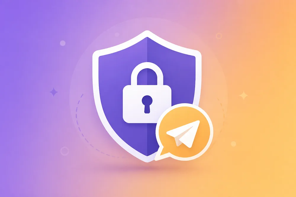 Telegram security hardening checklist illustration